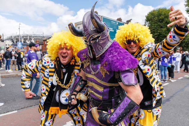 Pomp, pageantry and protests as the NFL descends on Dublin’s Croke Park and Steelers conquer the Vikings