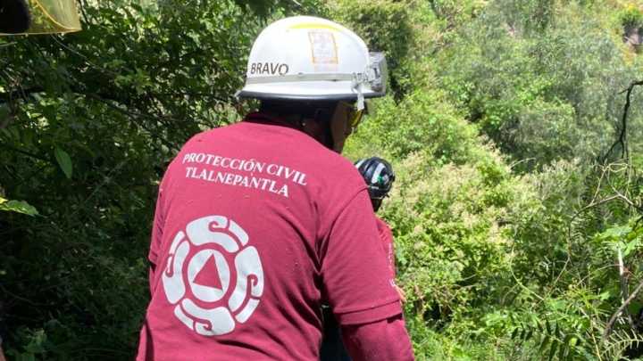 Realiza protección civil de Tlalnepantla recorridos permanentes para prevenir deslaves
