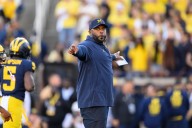 UM’s Sherrone Moore setting emotions aside in Oklahoma return: ‘It’s about our players’