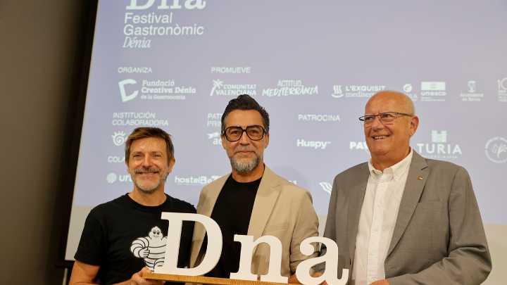 El menú de Quique Dacosta para D*na de Dénia: Jordi Roca, Alberto Chicote, Paco Roca y mucho arte