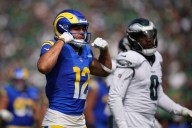 Rams’ Puka Nacua questions taunting penalty in loss to Eagles
