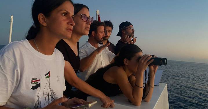 Amid drone attacks, activists confront fear and hope on Gaza flotilla