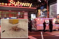 Times Square rocked by spurt of violence with slashing and alleged beating by off