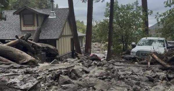 Fuertes lluvias en el sur de California provocan deslaves y daños
