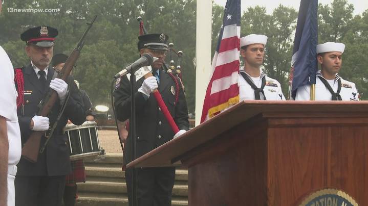 Naval Station Norfolk Honors 9/11 Anniversary with Ceremony