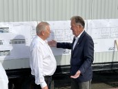 Tisdale Bus Lines receives $400K and breaks ground on new facility