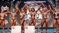2025 Alina Popa Classic Pro Bodybuilding Results : Alcione Santos Barreto Wins
