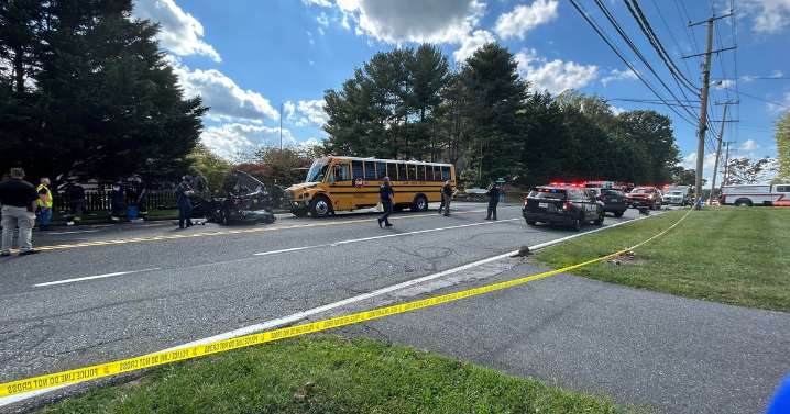 School bus involved in crash in Harford County, some students suffer minor injuries