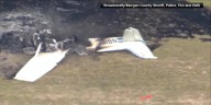 1 killed, 3 injured when small planes crash mid