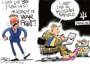 Bagley Cartoon: War Fighters