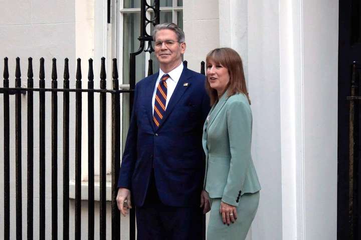 Rachel Reeves hosts Scott Bessent and finance execs for talks