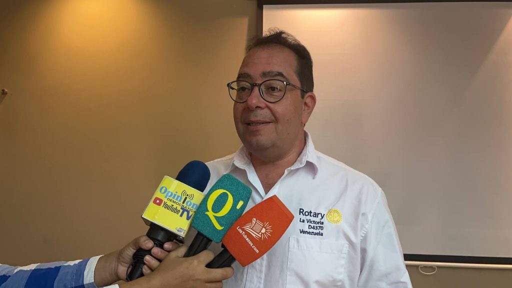 Gobernador rotario Pedro Julio Hernández enaltece el impacto social del rotarismo guayanés