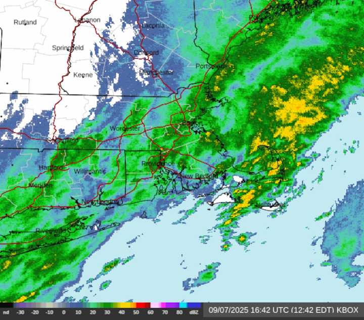 Massachusetts weather: Rain continues Sunday, sunny on Monday