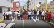 De la Rosa inaugura una nueva calle en Las Ánimas, Amozoc