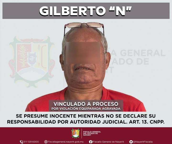 VINCULADO A PROCESO POR EL DELITO DE VIOLACIÓN EQUIPARADA AGRAVADA