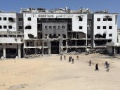 El mayor hospital de la ciudad de Gaza se niega a evacuar: «En el sur no hay sitio»