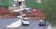 Police: Person killed after being hit by train near downtown Las Vegas