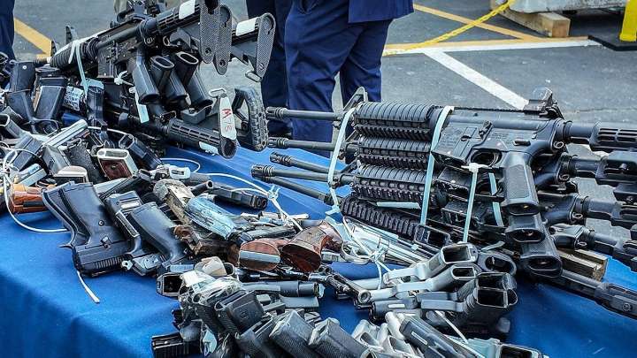 NYPD seized 4,000 guns so far this year, officials say