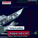 ¿Ataque real o inteligencia artificial? El video que publicó Trump y Padrino López lo pone en duda