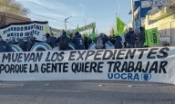 Trelew: una periodista fue agredida durante la protesta de la UOCRA