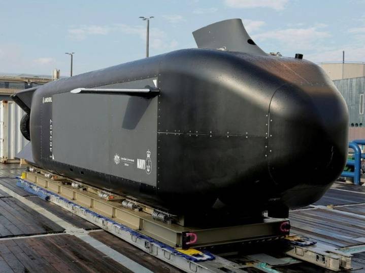 Australia to deploy fleet of underwater strike drones