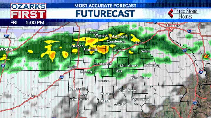 Our next round of rain arriving