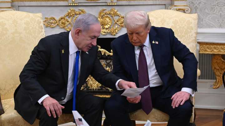Trump y Netanyahu sellan un plan para Gaza: “Si Hamás no acepta, Israel tiene vía libre para su destrucción total”