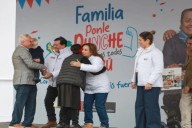 Presidenta afirmó que trabaja por un Perú donde la unión familiar sea un motor de progreso