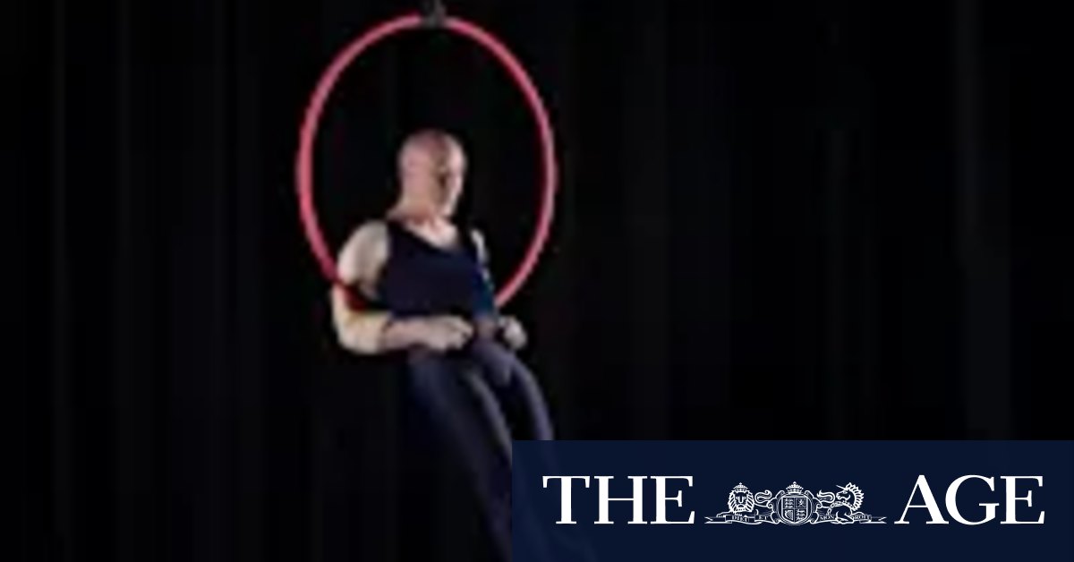 Hoop dreams: Kingsley Just achieves a record for the most aerial hoop somersaults in one minute