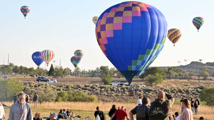 Saturday at the Great Reno Balloon Races
