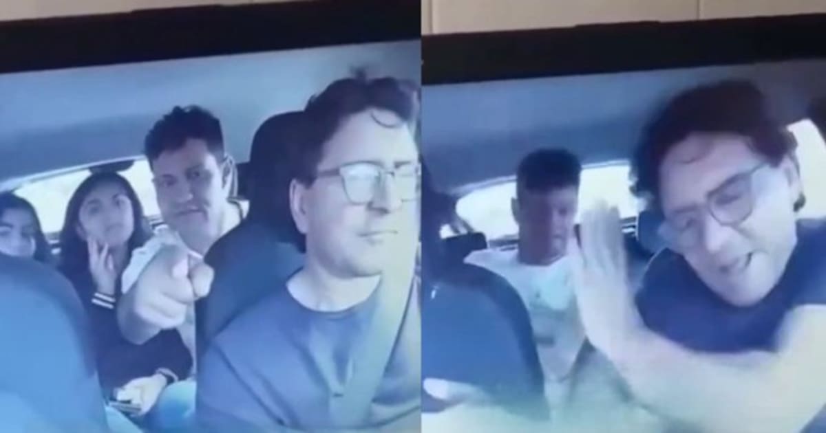 Video: Pasajero ataca con machete a conductor tras descubrir cámara de seguridad