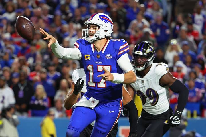 Josh Allen rallies Bills for 16 points in last 4 minutes to stun Ravens 41