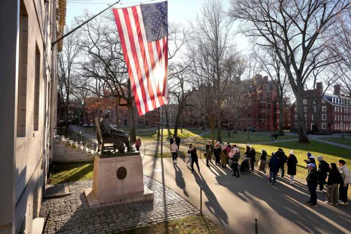 Trump says his administration is close to reaching a deal with Harvard University