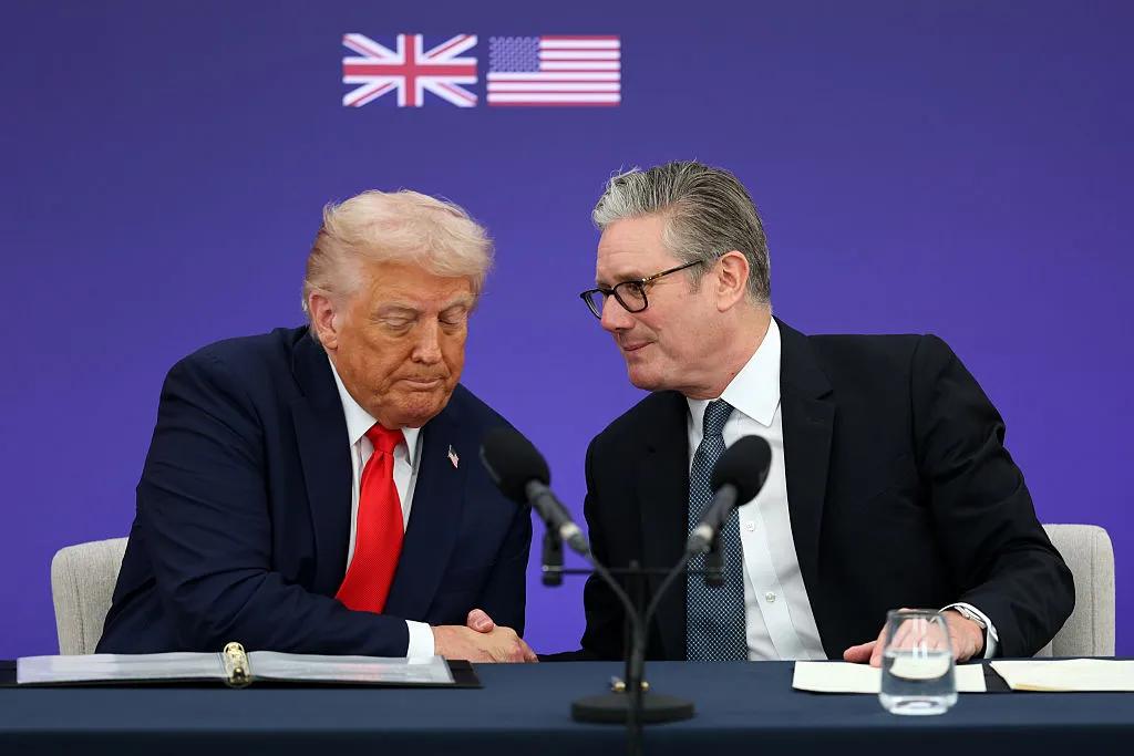 Trump and Britain split on Gaza
