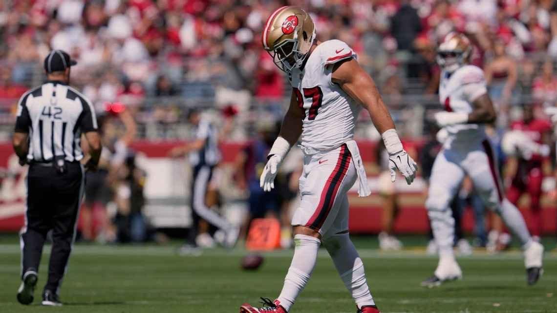 Nick Bosa se pierde temporada de NFL