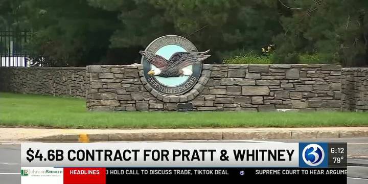 Lawmakers announce massive new contract between U.S. Department of War and Pratt & Whitney