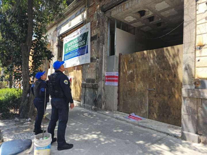 Investiga FGJ a constructora por ruptura de sellos de clausura en la Cuauhtémoc