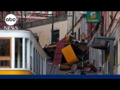 New video of deadly crash at popular tourist attraction in Lisbon