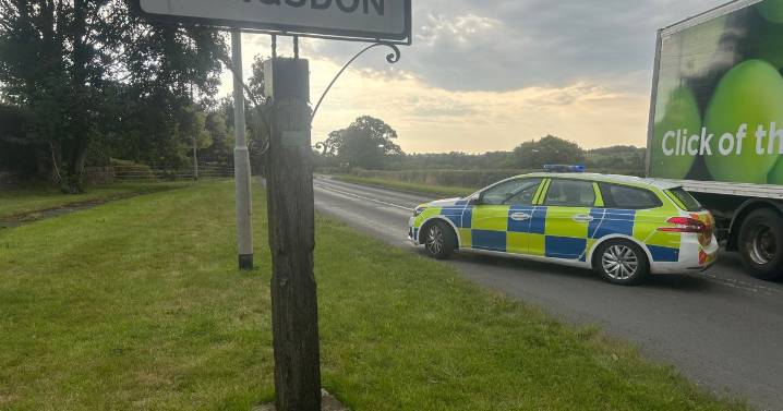Live A53 updates as 'road to be closed for some time' after crash 