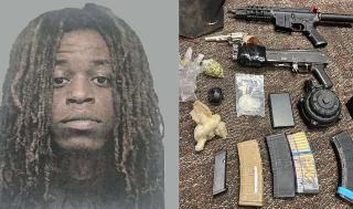 Meridian Traffic Stop Leads to Firearms and Drug Arrest