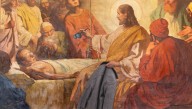 Jesus Heals Lame Man By Giving Him Dope Shades And Cool Leather Jacket