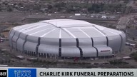 Las autoridades arrestan a un hombre armado en el lugar donde se realizará el servicio memorial de Charlie Kirk