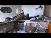 Restaurant destroyed in Hong Kong from Typhoon Ragasa