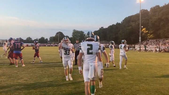 Video: Williamston's Kaleb Nielson runs for TD against Mason