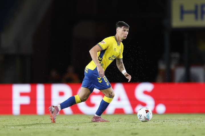 Sergio Barcia: el guardaespaldas de Luis García es el único que lo ha jugado todo en la UD Las Palmas