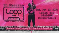 Ed Sheeran adds Lucas Oil Stadium to North American leg of worldwide "Loop Tour"