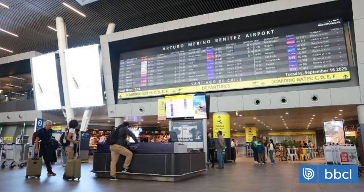 Más de 700 mil personas viajarán por el Aeropuerto de Santiago en estas Fiestas Patrias