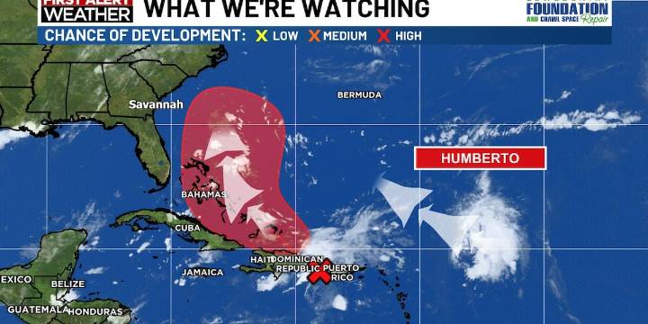 First Alert Weather: Tropical Update for September 25, 2025