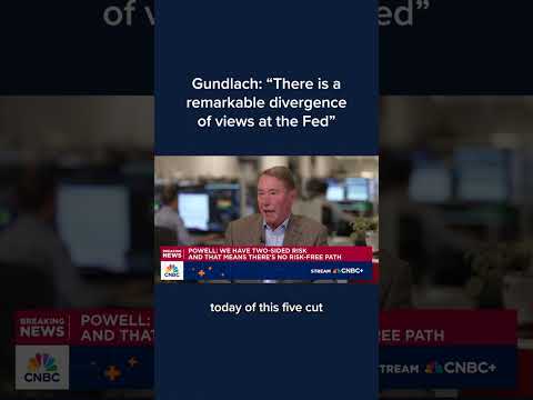 Gundlach: 'There is a remarkable divergence of views at the Fed'
