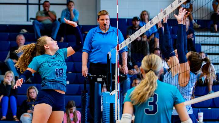 ACA cruises to 3-0 volleyball win over Enka on Sept. 3